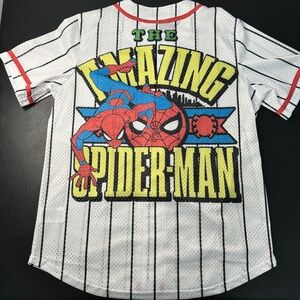 Marvel Amazing Spiderman baseball jersey